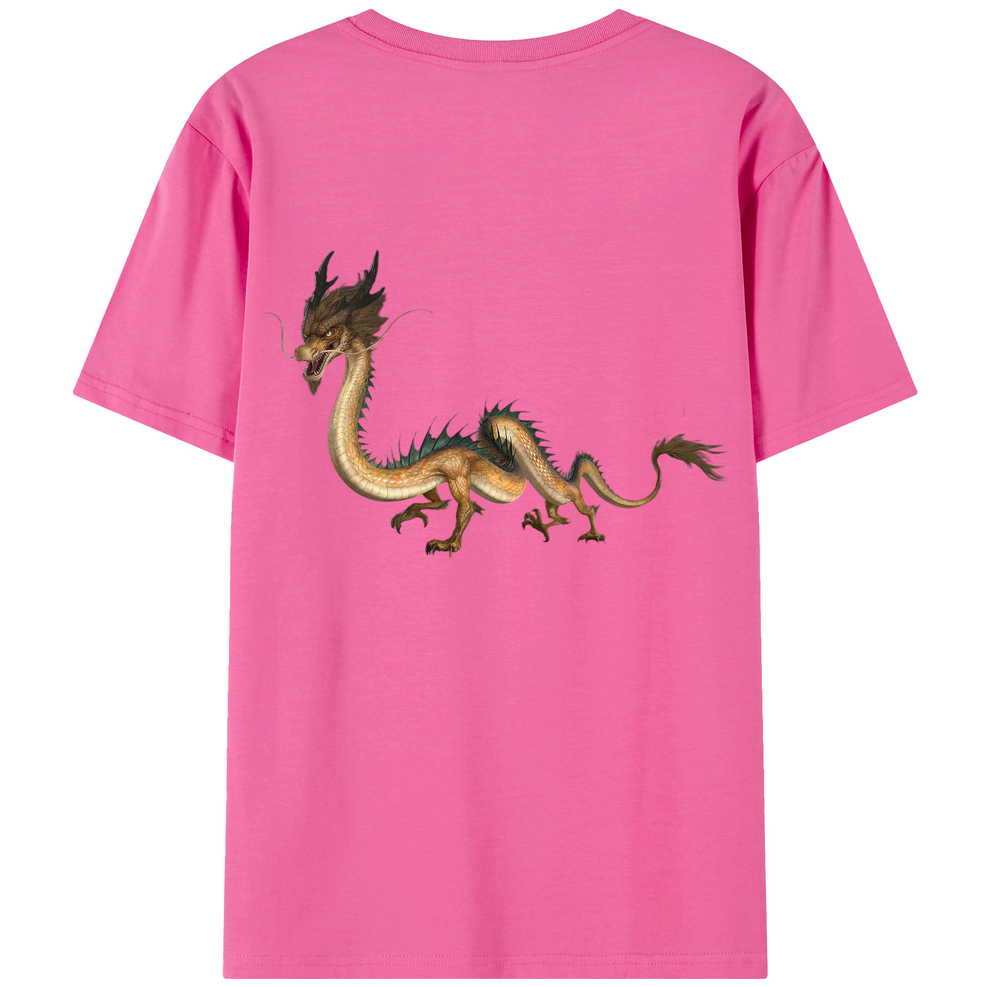 （画像用） Ne Zha 2 ナタ 魔童の大暴れ レディース半袖Tシャツ(バックプリント)